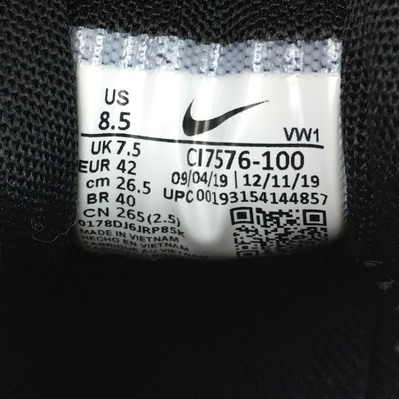 Nike Shoes Nike Air Max Golf Shoes Black White Mens Sz 85 Or 9